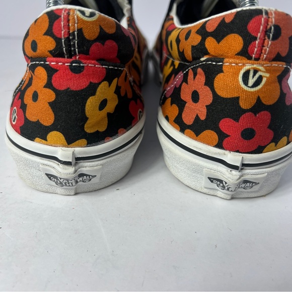 Vans Classic Slip On Floral Low Flower Sneaker Old Skool Skateboard Men’s Sz 10 - Picture 7 of 10